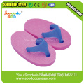 Purple Slippers Shaped Eraser, op maat gemaakte gum